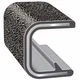 Trim-Lok 62B3x1/16-25 Edge Trim, Alum Clip, 0.23 In W, 25 Ft