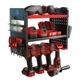BUILTSTRONG Power Tool Organizer Wall Mount &ndash; 3-Tier Heavy-Duty Steel Rack