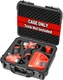 Case for Milwaukee M12 Impact Driver & Drill Set - Waterproof Tool Box with Remo