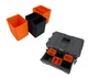 Ridgid 2.0 Pro Gear 2 Drawer Tool Organizer Box Compatible Small Nesting Bins