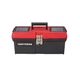 Secure 16 in. Tool Box, Pad Lock Eye, Comfort Grip, Front Metal