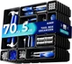 70 PCS Tool Box Organizer Tray & Desk Drawer Organizer Set, 5 Size Interlocking 70 PCS Tool Box Organizer Tray & Desk Drawer Organizer Set, 5 Size Interlocking
