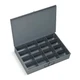 Metal 16 Hole Storage Bolt Bin Cabinet Tray Box Nuts Bolts Fasteners Screws