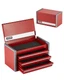 VEVOR Tool Box 8.6-inch Portable Metal Tool Box 3 Drawers Tool Organizer Red VEVOR Tool Box 8.6-inch Portable Metal Tool Box 3 Drawers Tool Organizer Red
