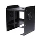 Montezuma MPSO-2B 2-Bay Power Tool Organizer, Black, Steel