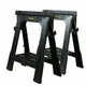 Stanley 33in H X 27in W X 4in D Folding Sawhorse 1000 lb cap 2pc