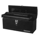 Westward WESTWARD Tool Box, Plastic, Steel, Black, 20 in W x 8 in D x 8 in H