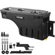 VEVOR Truck Bed Storage Box Waterproof Lockable Pivot for Ford F-150 Passenger