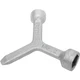 Reed Tool MKF2 Meter Curb Box Key Heavy Duty Steel Construction