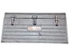 Vtg Sears Craftsman 6512? 6500? 18&rdquo; Gray Metal Tool Box w/ Red Tray Mechanics