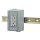 Hubbell DRUBGFI20AC Din Rail Utility Box