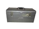 Sears Craftsman Tool Box w Red Tray  6512  Orig. Sticker Gray Steel Chest 1970s