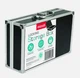Maxell 199266 Locking Storage Box Hard Shell (Black/Silver) NEW 8 1/2 x 5 x 3