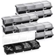 6 Pcs Screw Organizer Box with Lid 4 Compartments Tool Bin Divider Plastic St...