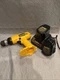 Dewalt DW954 14.4v 3/8" Adj CltchDrill Driver +Charger +Case+2 BATTERIES TESTED