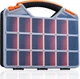 Andalus Tools Organizer Box, Small Parts Storage 18-Compartment Portable Hardwar