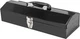 Torin ATB102B 16" Hip Roof Style Portable Steel Tool Box with Metal Latch Clo...