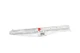Prime-Line 20 In European Bottom Mount Drawer Slides White Aluminum R7212