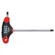 Klein Tools JTH6E13BE 1/4" Journeyman Ball End Hex Key T-Handle - 6" 