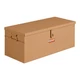 Knaack 28 28" x 12" x 12" Jobmaster Handheld Storage Box, 2.3 Cu Ft, Steel, Tan