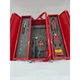 Unisex Toolbox Medium Red Good 3-Layer Cantilever Steel Proskill PS-3LAY