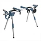 POWERTEC Miter Saw Stand with Wheels, Collapsible and Rolling