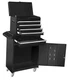  ATBT1204D-BLACK Torin Rolling Garage Workshop Tool Organizer: 4 Drawer Black