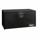 Buyers Black Steel 18" X 18" X 24" Underbody Box w/Diamond Tread Door - 1702500