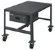 Durham MTDM182430-2K195, Mobile Machine Table with Drawer, 24"x18"x30"