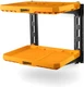 Toughbuilt 2-Shelf Storage, Wall Mounted Garage Organizer Shelves, Stacktech Sys
