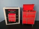 Snap-On Coin Bank Diecast Tool Box 1/8 Scale Red KRL1201 KRL1001 Replica Metal