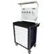 KAKA INDUSTRIAL GJC-206-2E Tool Cart, 6 Drawer Lockable Wheels Glided Drawers