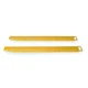 Dayton 3Aa40 Fork Extensions, Yellow, 7-1/8 X 72 In, Pk2