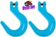 Qty. 2, YOKE X-046-10, 3/8" G100 FOUNDRY, CLEVIS PIN HOOK, 8,800 LB. WLL