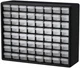 Akro-Mils Black 64 Drawer Plastic Parts Storage Hardware and Craft Cabinet