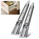 LONTAN 22 Inch Drawer Slides, 4 Pairs, 100LB, Soft Close, Full Extension