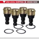 Ball Joint for Polaris 7061220 RZR XP 900 570 Ranger 800 Upper Lower 4 Pack New