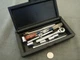 Vintage Craftsman 9 6529 Permanex Case -V- 1/4" Metric Sockets Ratchet & Misc.