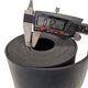 Rubber Sheet Warehouse .125" (1/8") Thick X 12" Wide X 12" Inch -Neoprene Rubbe