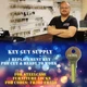 FR301-FR550. Replacmenet key for Steelcase Furniture locks, Pre cut to your code