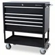 MONTEZUMA  Tool Utility Cart Black 36 11/16W x 18 1/8 D x 35 15/16 H -BK3605UC