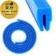 MorningRo 1 Pack T-Slot Cover for Milling Machine (5/8'',Blue) 5/ 8'', Blue
