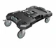 Flex FS1701 Stack Pack Dolly 250 lb Capacity with 360&deg; Casters NEW