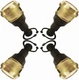7061220 Upper and Lower Front Ball Joint Compatible with Polaris RZR 570 800 900
