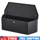 Trailer Tongue Tool Box Storage Box Black 36 x 12 x 12 inch Steel + Lock Keys