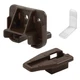 Slide-Co 223887 Drawer Track Guide and Glides &ndash; Replacement 2 Pack, Brown 