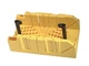 STANLEY Clamping Mitre Box 310 x 130mm Maximum Depth Of Cut 80mm STA120112