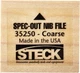 Manufacturing 35250 Spec-Out Coarse Paint Nib File