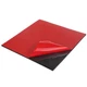 WochiTV Adhesive Solid Rubber Sheets, 12" Wide x 3/8" W X L, Black 