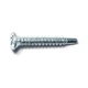 MIDWEST FASTENER 50897 Self-Drilling Screw, #6 x 1 in, Zinc Plated Steel Flat